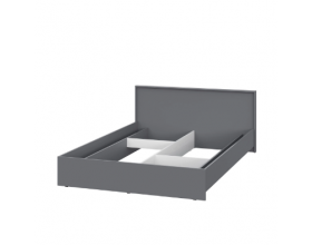 Кровать Берген КР-140 серый графит