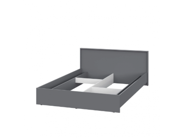 Кровать Берген КР-140 серый графит