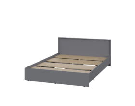 Кровать Берген КР-140 серый графит