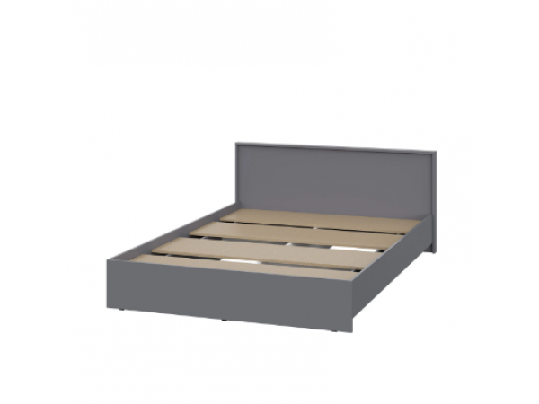 Кровать Берген КР-140 серый графит