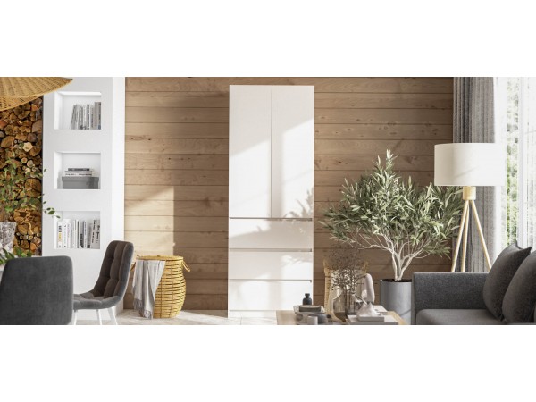 Идея 80 шкаф распашной 2Д+ящики Кашемир