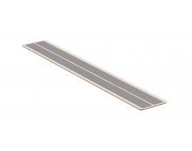 Босс 2х местный диван Накладки Дымчатый Крафт (МДФ)