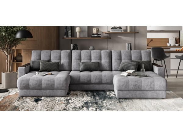 Пуф BOSS XL Велюр Роял агат