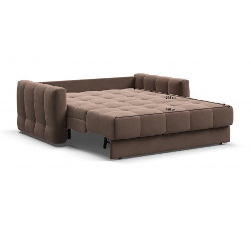 Диван BOSS Sleep 140 велюр Monolit мокко Диван BOSS Sleep 140 велюр Monolit мокко