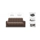 Диван BOSS Sleep 160 велюр Monolit мокко