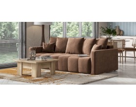 Босс Тренд диван Велюр Монолит мокко