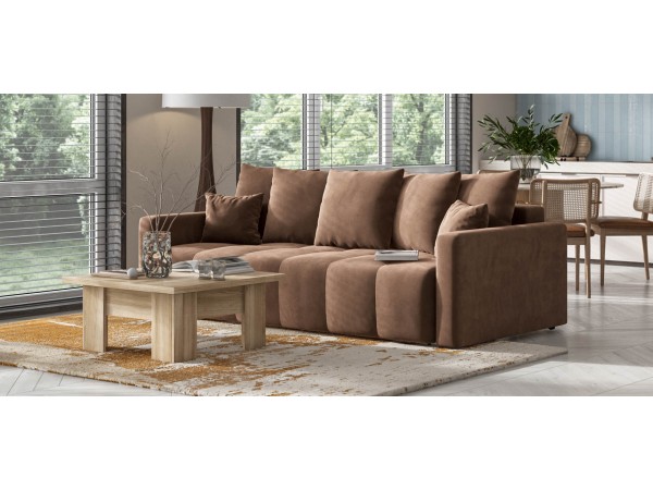 Диван BOSS TREND Велюр Monolit мокко