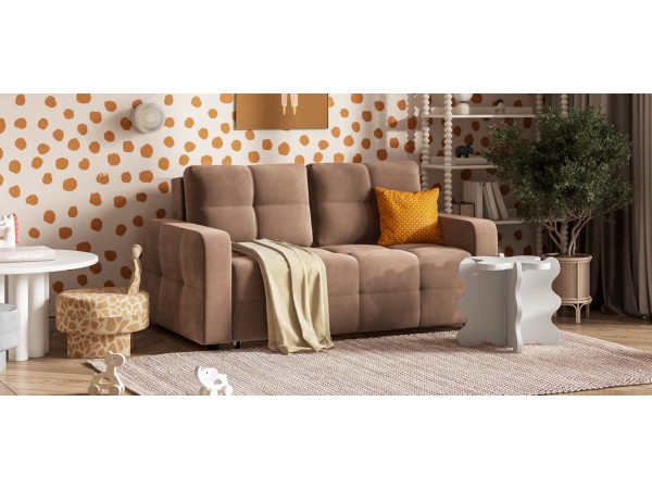 Диван Dandy Compact велюр Monolit мокко