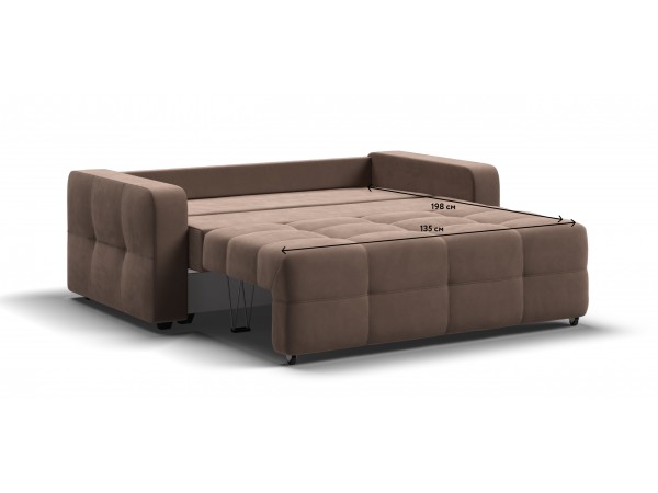 Диван Dandy Compact велюр Monolit мокко