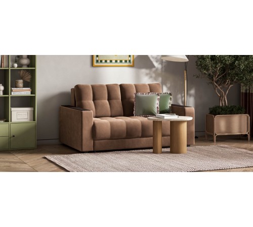 Диван BOSS Compact велюр Monolit мокко Диван BOSS Compact велюр Monolit мокко