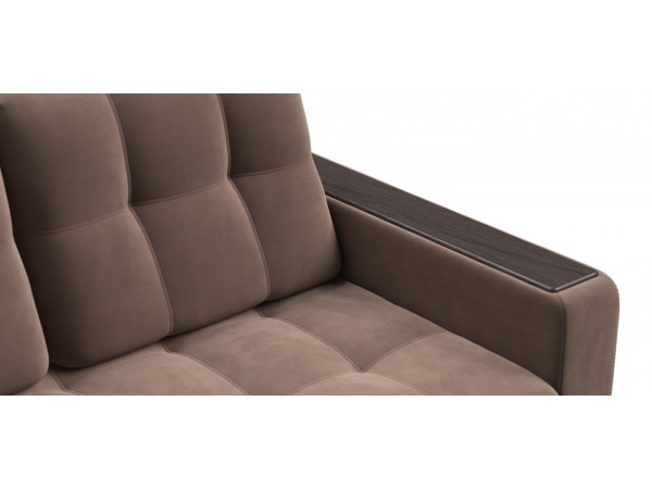 Диван BOSS Compact велюр Monolit мокко