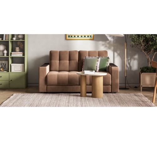 Диван BOSS Compact велюр Monolit мокко Диван BOSS Compact велюр Monolit мокко