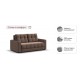 Диван BOSS Compact велюр Monolit мокко
