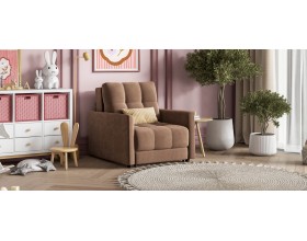 Босс Лофт кресло-кровать Велюр Монолит мокко