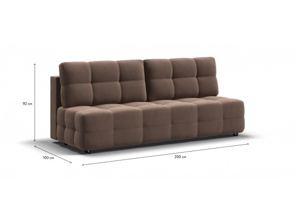 DANDY Mini SE диван велюр Monolit мокко