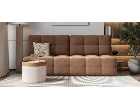 Денди Мини диван Велюр Монолит мокко