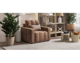 Денди кресло-кровать Велюр Монолит мокко