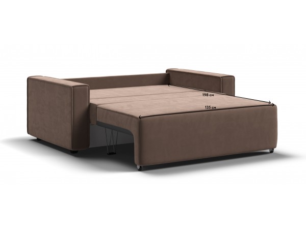 Диван NORD Compact велюр Monolit мокко