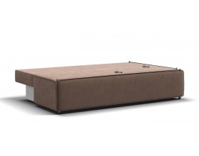 Норд Мини диван Велюр Монолит мокко