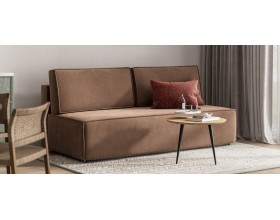 Норд Мини диван Велюр Монолит мокко