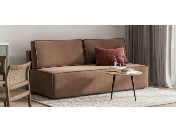 Диван NORD mini велюр Monolit мокко