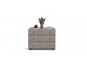 Комод Босс Классик Велюр Монолит латте, Орех селект