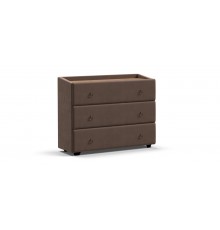 Комод Босс Классик Велюр Монолит мокко, Орех селект