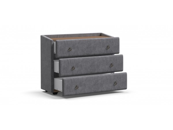 Комод BOSS Classic велюр  Роял агат, Орех Селект