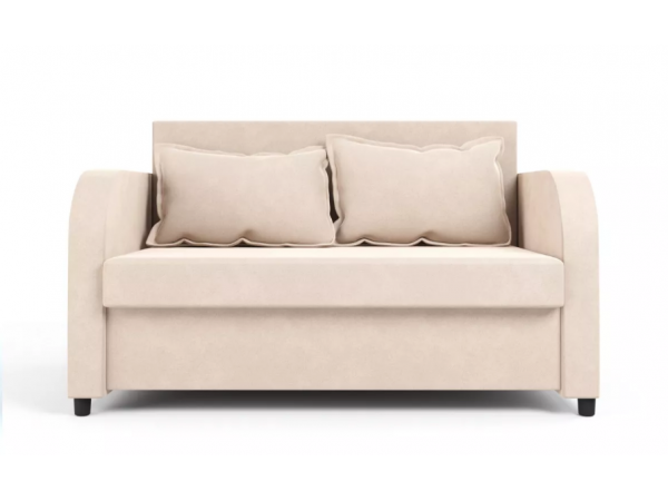 Диван Алекс 2 велюр кремовый