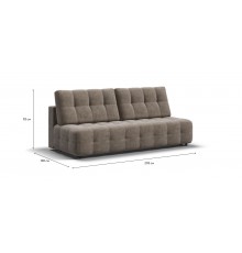 Диван BOSS 2.0 MINI Велюр Royal тауп NEW