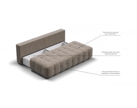 Босс Мини диван Велюр Роял тауп