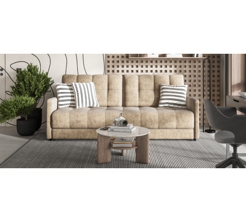 Диван BOSS 2.0 LOFT Велюр Royal тауп NEW