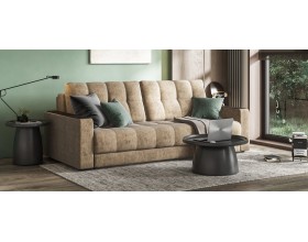 Босс диван Велюр Роял тауп