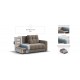 Диван BOSS Compact Велюр Royal тауп NEW