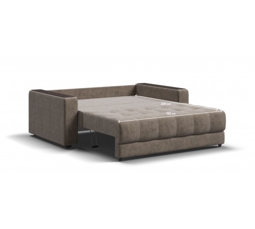 Диван BOSS Compact Велюр Royal тауп NEW