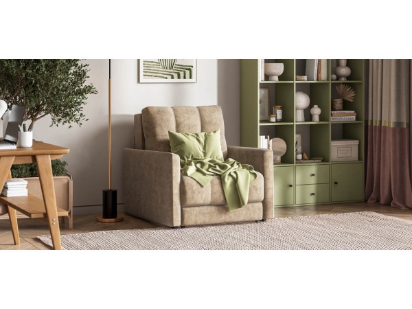 Кресло-кровать BOSS LOFT Велюр Роял тауп