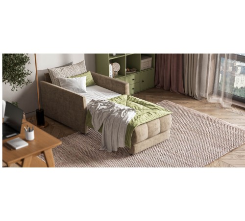 Кресло-кровать BOSS LOFT Велюр Royal тауп NEW