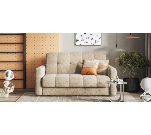 Диван BOSS Sleep 140 Велюр Royal тауп NEW