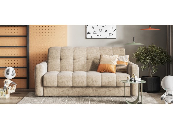 Диван BOSS Sleep 160 Велюр Роял тауп