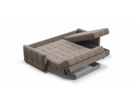 Босс Слип 160 угловой диван Велюр Роял тауп