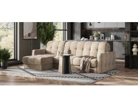 Босс Слип 160 угловой диван Велюр Роял тауп