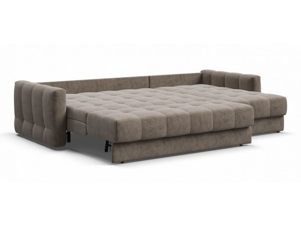 Диван угловой BOSS Sleep 160 Велюр Роял тауп