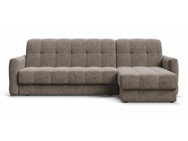 Диван угловой BOSS Sleep 160 Велюр Роял тауп
