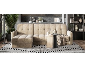 Босс Слип 160 угловой диван Велюр Роял тауп