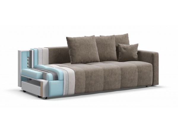 Диван BOSS TREND Велюр Роял тауп