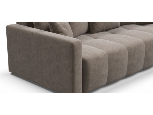 Диван угловой BOSS TREND Велюр Роял тауп