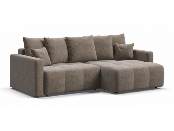 Диван угловой BOSS TREND Велюр Роял тауп