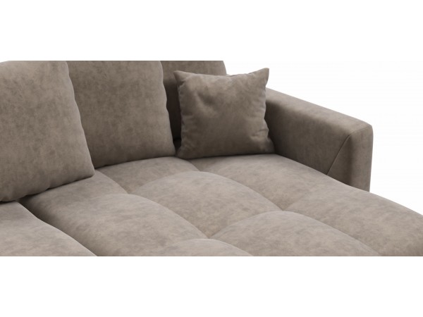 Диван угловой BOSS TREND Велюр Роял тауп