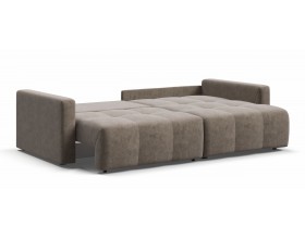 Босс Тренд угловой диван Велюр Роял тауп