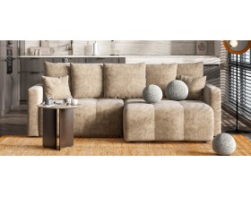 Босс Тренд угловой диван Велюр Роял тауп